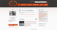 Desktop Screenshot of lesceramophiles.org